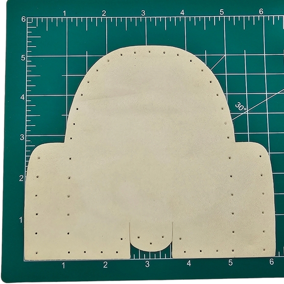 VTG MCM Baby-Mok Baby Ready‎ to Assemble Moccasin Kit White Leather Size Medium - Picture 3 of 7